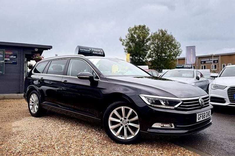 Black Used 2018 VW Passat Business Estate | £9,495 (Good price) - Image 1/1