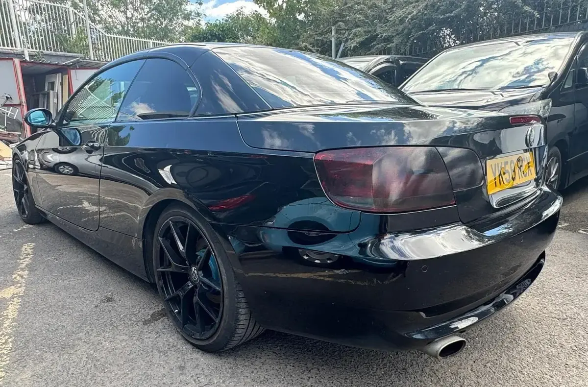 Used BMW 320 Cabriolet Performance 2008 Black Cabriolet