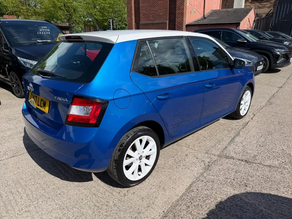 Used Skoda Fabia Colour Edition 2017 Blue Hatchback