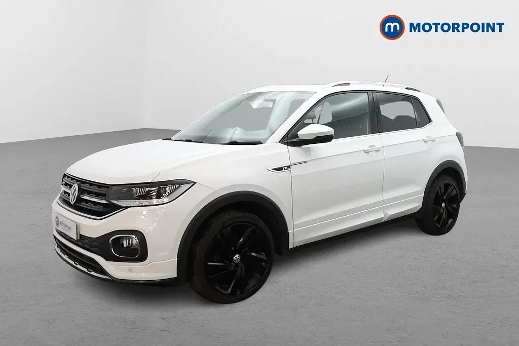Used VW T-Cross R-line 150 HP (110 kW) 2020 White SUV
