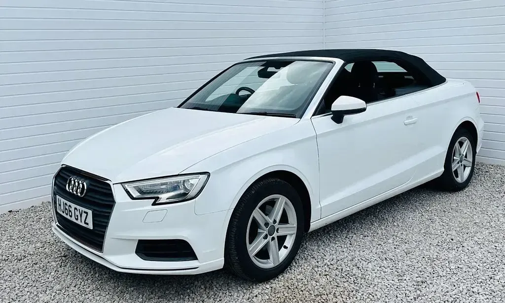 Used Audi A3 Cabriolet 150 HP (110 kW) 2016 White Cabriolet
