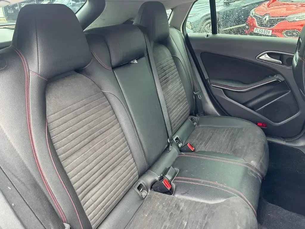 Used Mercedes CLA200 AMG line 155 HP (114 kW) 2019 Grey Coupe