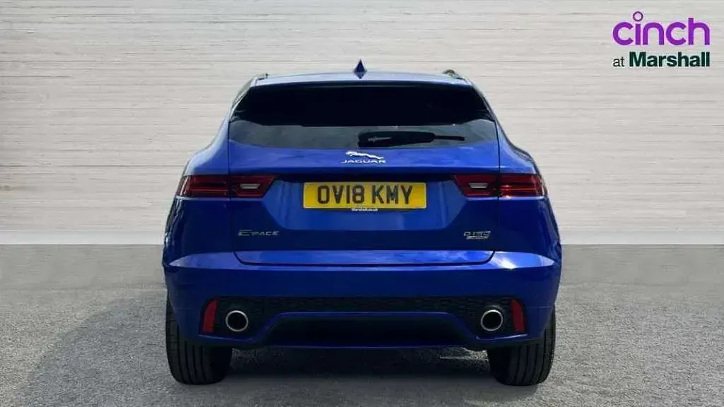 Used Jaguar E-Pace R-Dynamic 150 HP (110 kW) 2018 Blue SUV