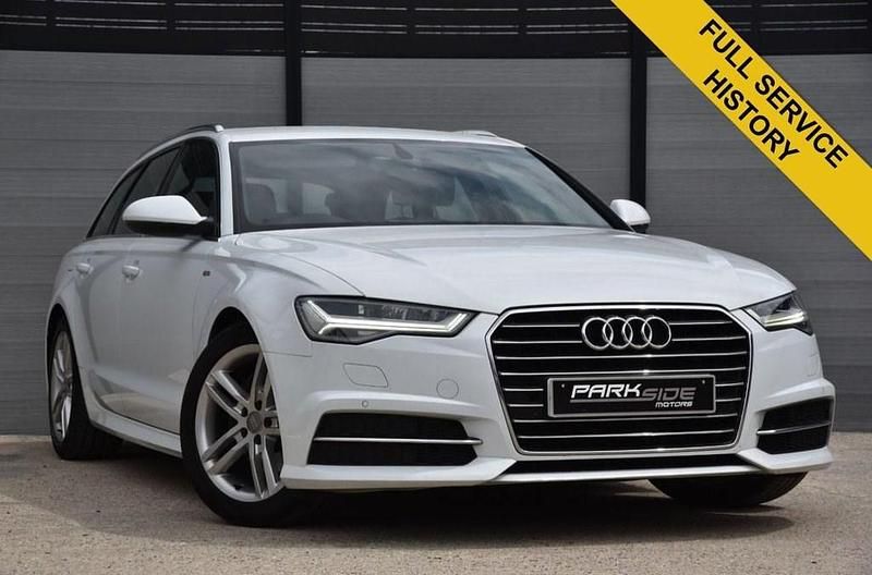 White Used 2016 Audi A6 S-Line Estate | £10,995 (Fair price) - Image 1/4