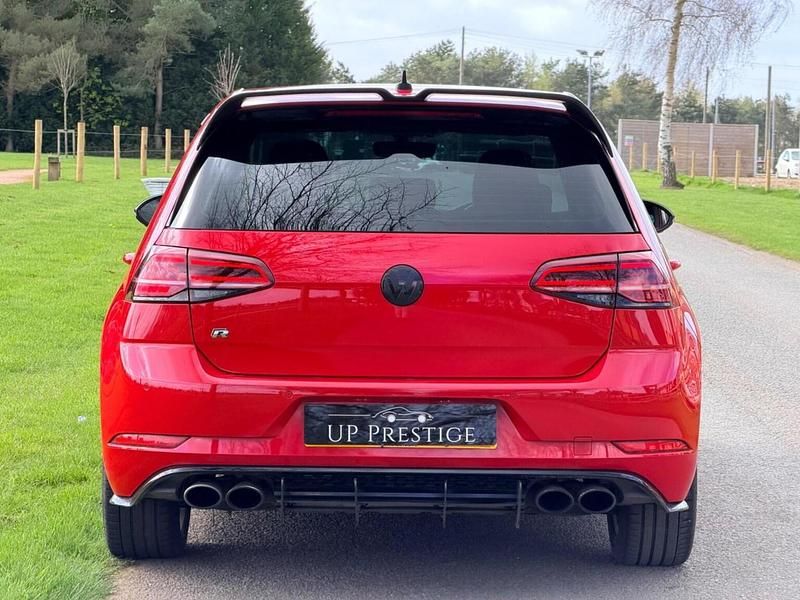 Used VW Golf VII R 2017 Red Hatchback