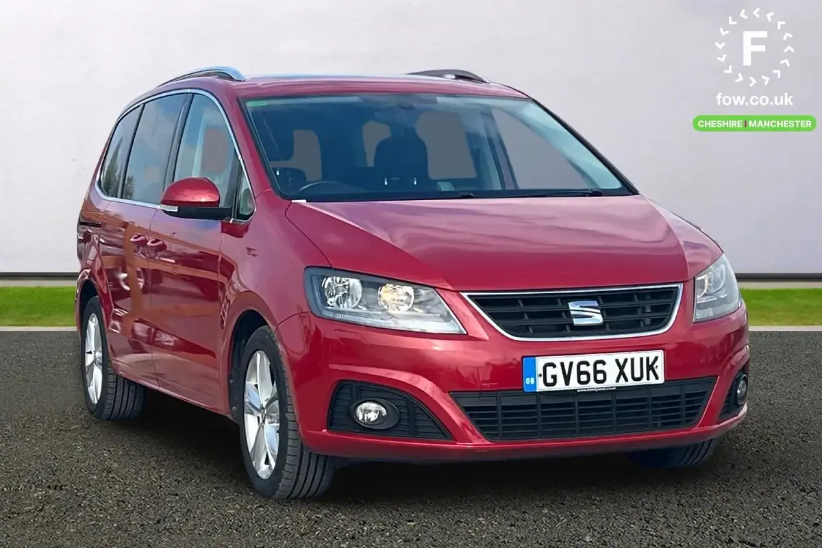 Used Seat Alhambra SE 184 HP (135 kW) 2016 Red MPV