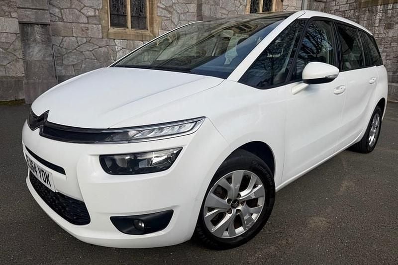 Used Citroën Grand C4 Picasso VTR Sport 115 HP (84 kW) 2014 White MPV