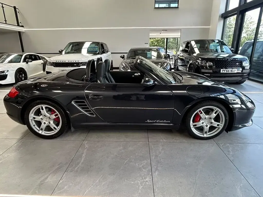 Used Porsche Boxster Sport 245 HP (180 kW) 2008 Grey Cabriolet