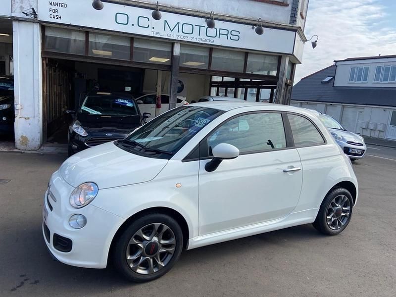 White Used 2013 Fiat 500 S Hatchback | £3,995 (Fair price) - Image 1/4