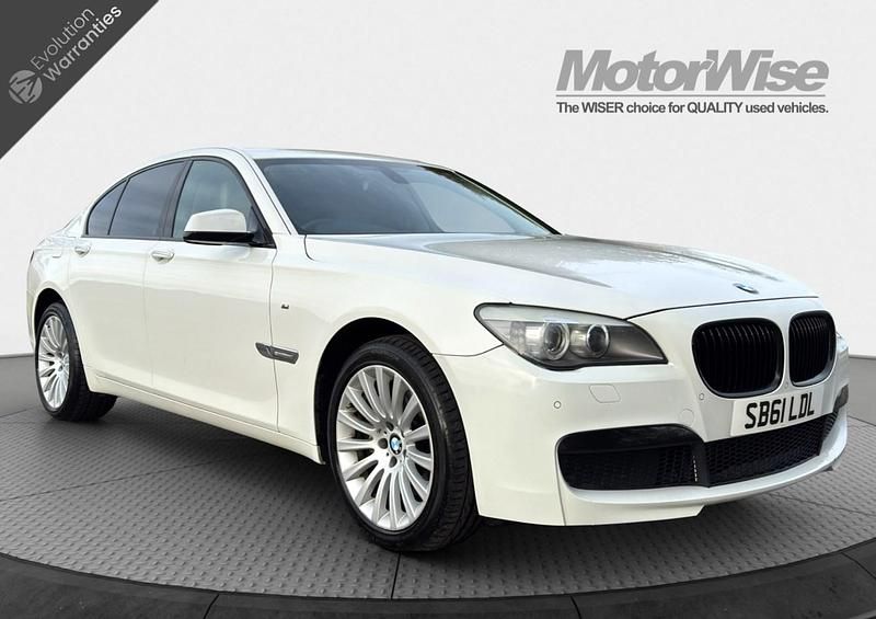 White Used 2012 BMW 730 M Sport Sedan | £6,495 (Fair price) - Image 1/4