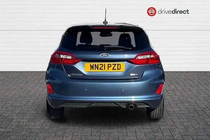 Usado Ford Fiesta ST-Line 2021 Azul Citadino