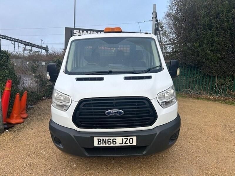 Used Ford Transit 125 HP (91 kW) 2016 White Cabriolet
