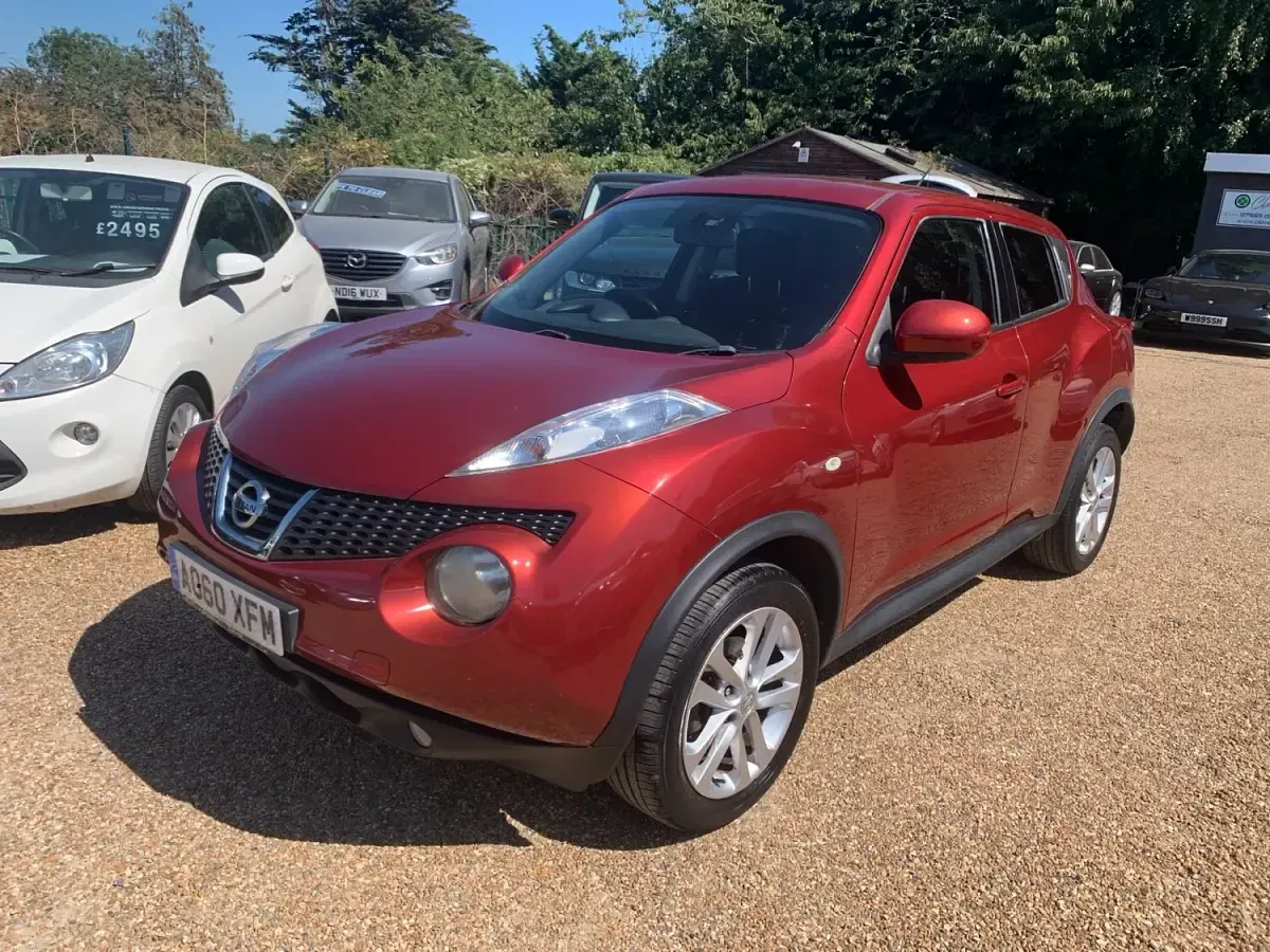 Used Nissan Juke Acenta 2010 Red SUV