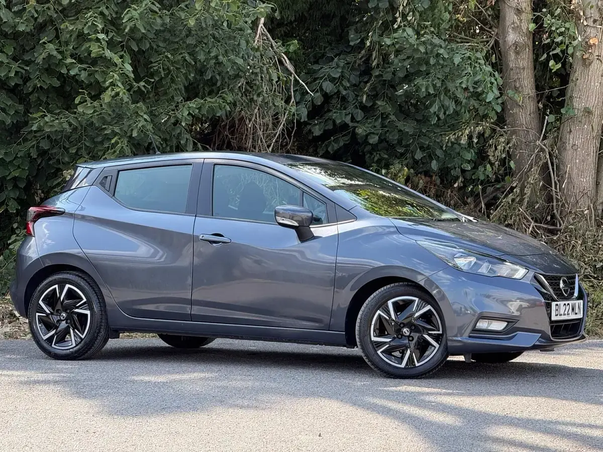 Used Nissan Micra Acenta 92 HP (67 kW) 2022 Grey Hatchback