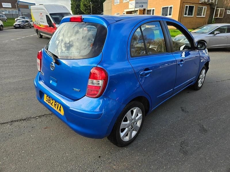 Blue Used 2012 Nissan Micra Acenta Hatchback | £2,695 (Super price) - Image 1/4