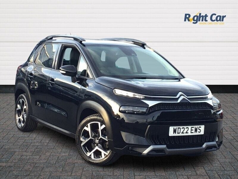 Black Used 2022 Citroën C3 Aircross PureTech SUV | £10,999 (Fair price) - Image 1/4