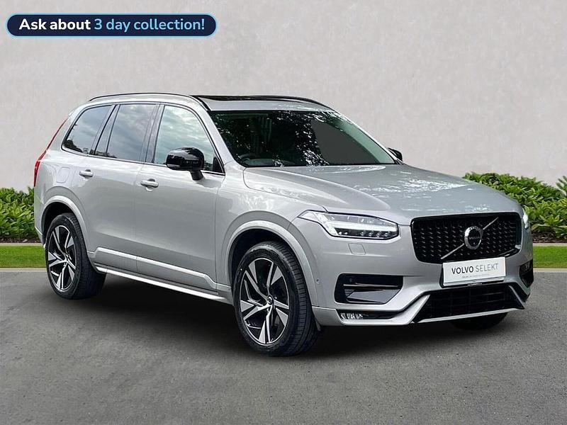 Silver Used 2022 Volvo XC90 Plus SUV | £41,057 (Fair price) - Image 1/4