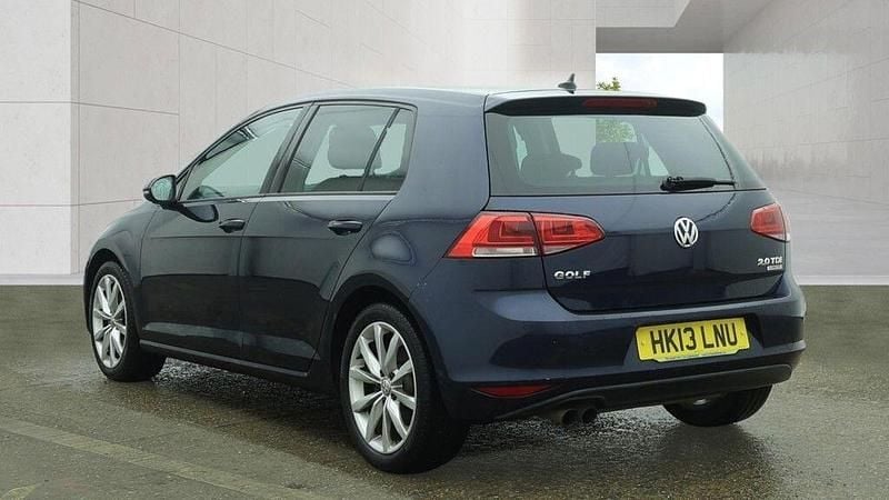 Used VW Golf VII GT 150 HP (110 kW) 2013 Blue Hatchback