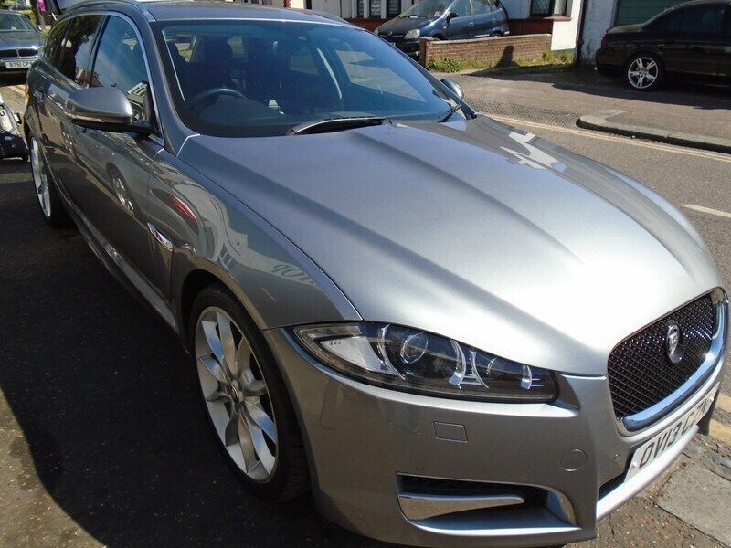 Grey Used 2013 Jaguar XF Sportbrake Premium Luxury Estate | £10,495 (Expensive) - Image 1/4