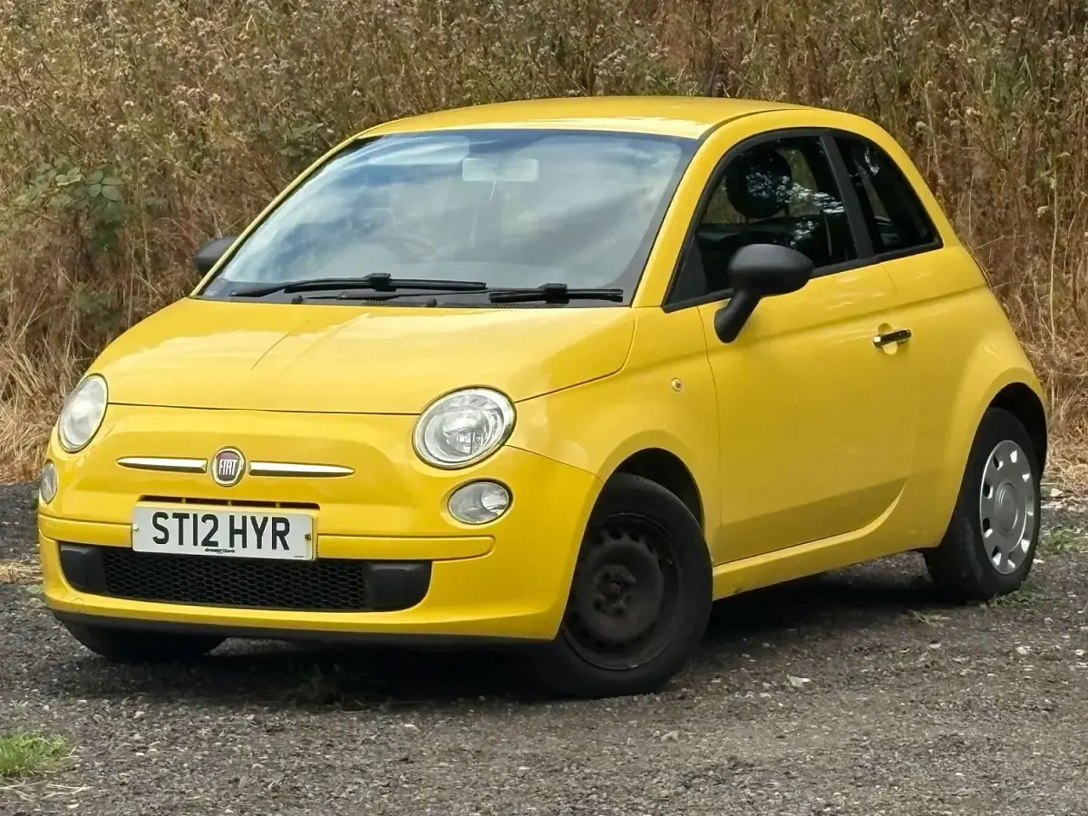 Used Fiat 500 Pop 69 HP (50 kW) 2012 Yellow Hatchback