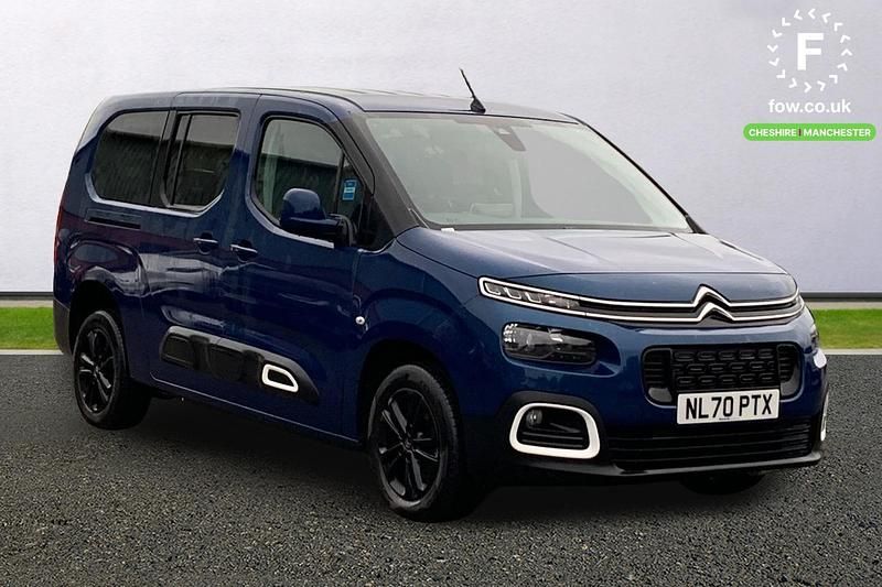 Used Citroën Berlingo Flair 102 HP (75 kW) 2020 Blue MPV