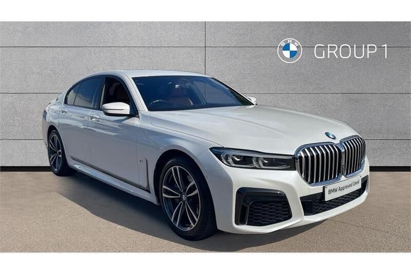 Mineral white Used 2021 BMW 730 M Sport Sedan | £31,995 (Good price) - Image 1/4