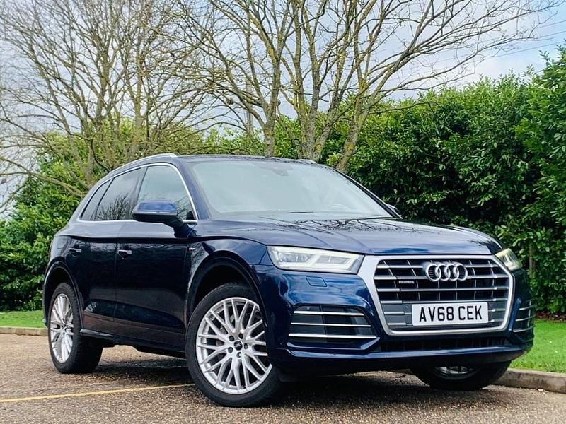 Used Audi Q5 S-Line 2018 Blue SUV