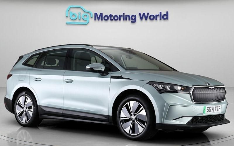 Used Skoda Enyaq iV Loft 150 kW (204 HP) 2021 Silver SUV