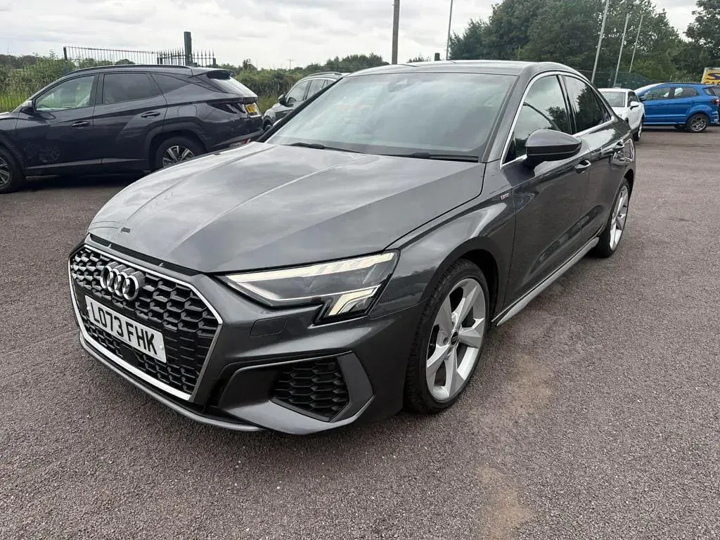 Used Audi A3 S-Line 110 HP (80 kW) 2023 Grey Sedan