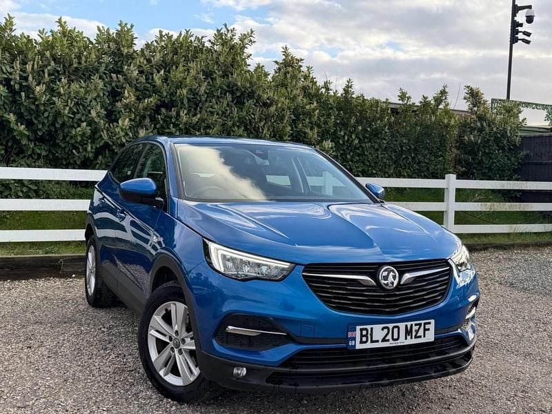 Used Vauxhall Grandland X S 130 HP (95 kW) 2020 Blue SUV