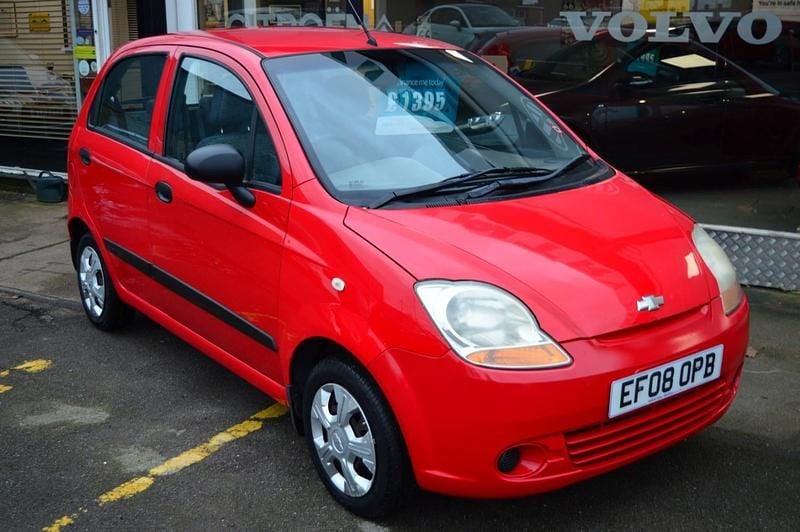 Used Chevrolet Matiz 2008 Red Hatchback