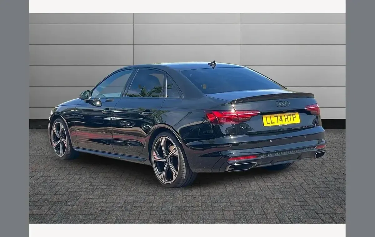 Used Audi A4 Black Edition 150 HP (110 kW) 2024 Mythos black Sedan