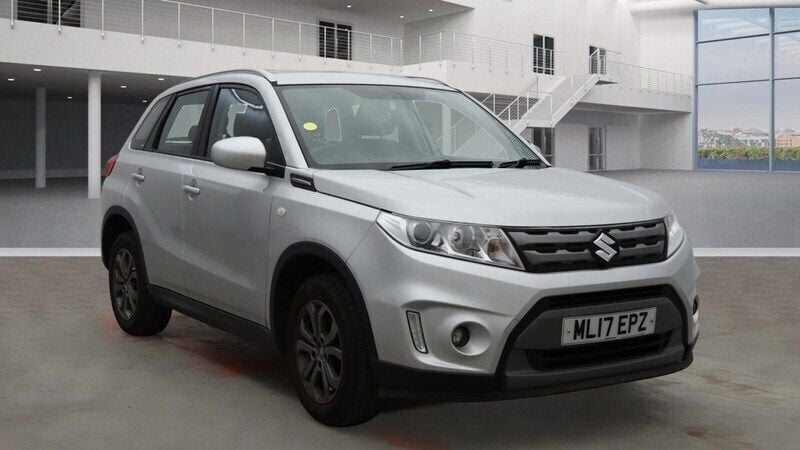 Silver Used 2017 Suzuki Vitara SZ4 SUV | £8,990 (Fair price) - Image 1/4