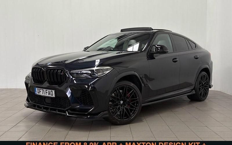 Black Used 2021 BMW X6 M Competition Edition SUV | £68,490 (A bit pricey) - Image 1/4