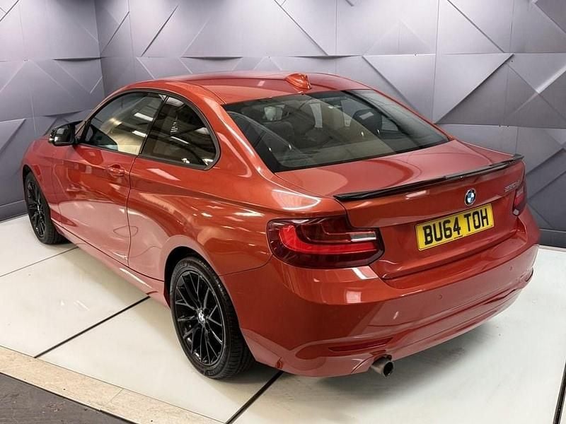 Used BMW 220 Comfort Edition 184 HP (135 kW) 2014 Orange Coupe