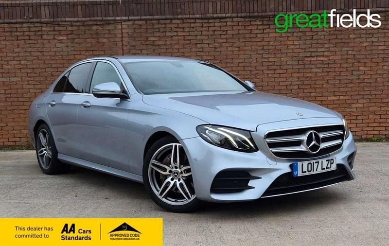Silver Used 2017 Mercedes E220 AMG line Sedan | £10,495 (Fair price) - Image 1/4