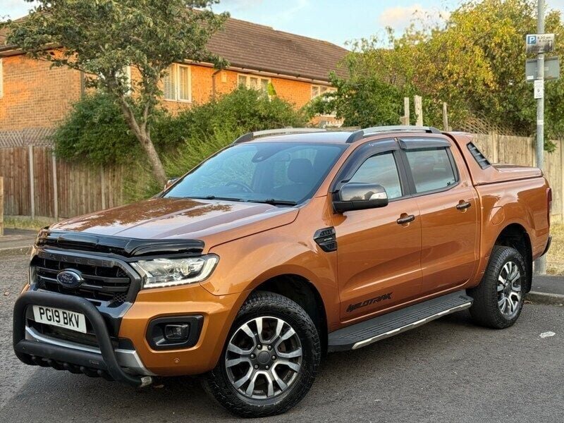 Orange Used 2019 Ford Ranger Wildtrack Pickup | £15,995 (Fair price) - Image 1/4