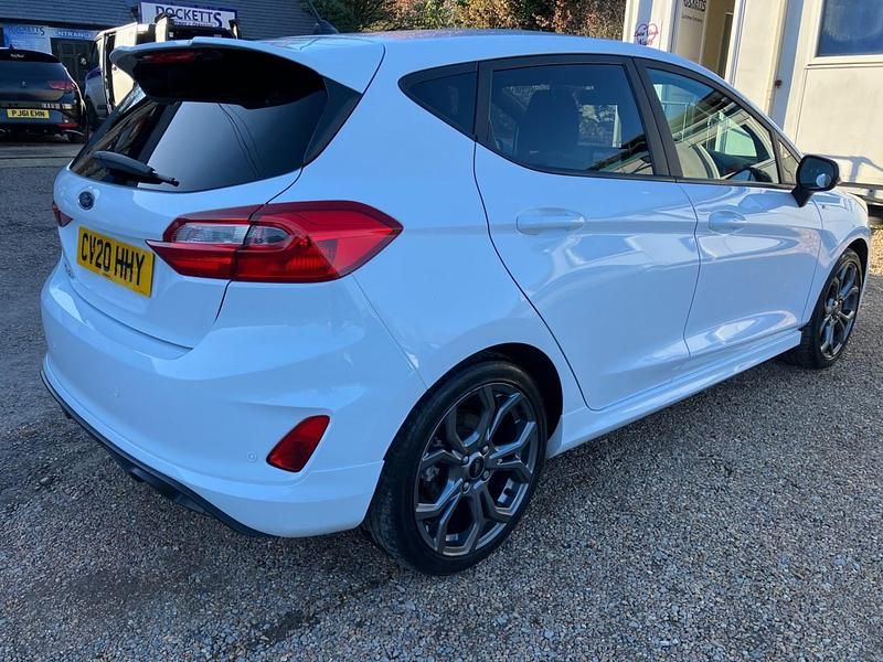 Used Ford Fiesta ST-Line 100 HP (73 kW) 2020 White Hatchback