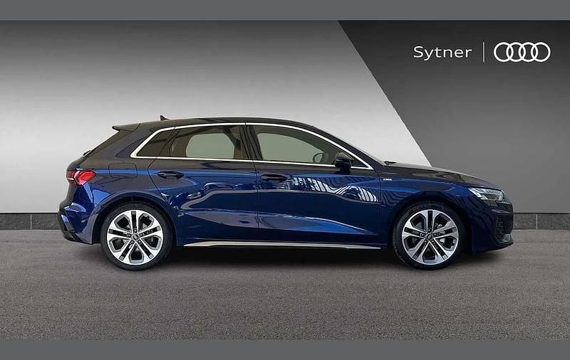Used Audi A3 S-Line 147 HP (108 kW) 2025 Blue Hatchback