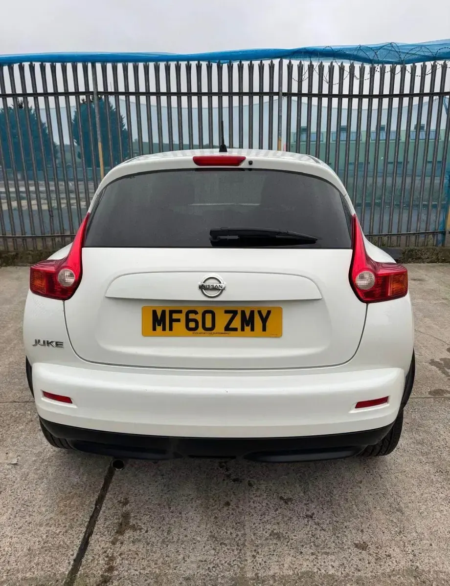 Used Nissan Juke Acenta 115 HP (84 kW) 2010 White SUV