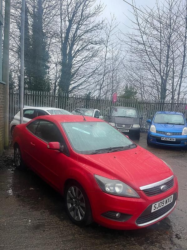 Used Ford Focus Cabriolet 2009 Red Cabriolet