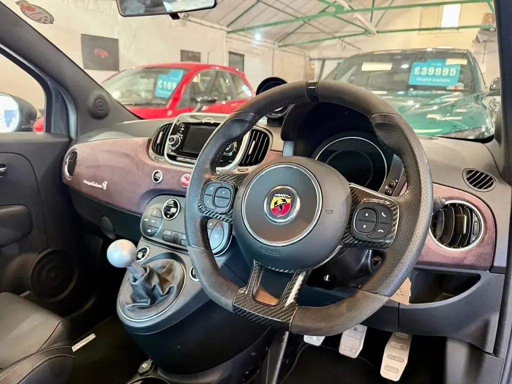 Used Abarth 595 Competizione 180 HP (132 kW) 2018 Grey Hatchback
