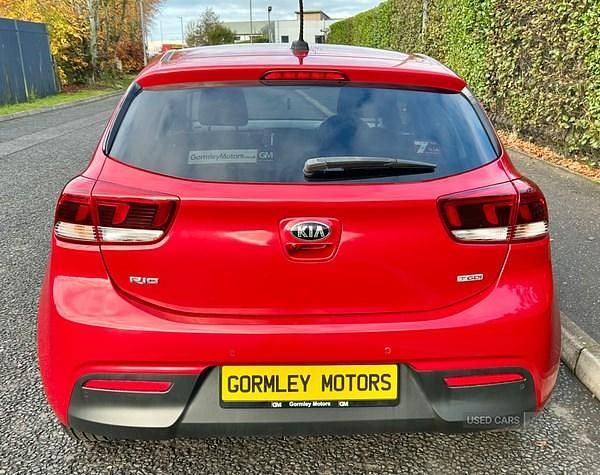 Used Kia Rio First Edition 118 HP (86 kW) 2017 Red Hatchback