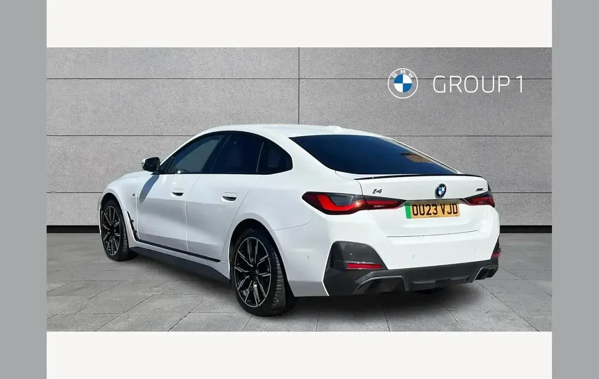 Used BMW i4 M Sport 250 kW (340 HP) 2023 White Sedan