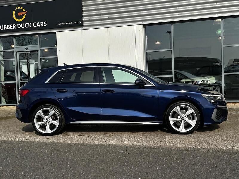 Used Audi A3 e-tron S-Line 2021 Blue Hatchback