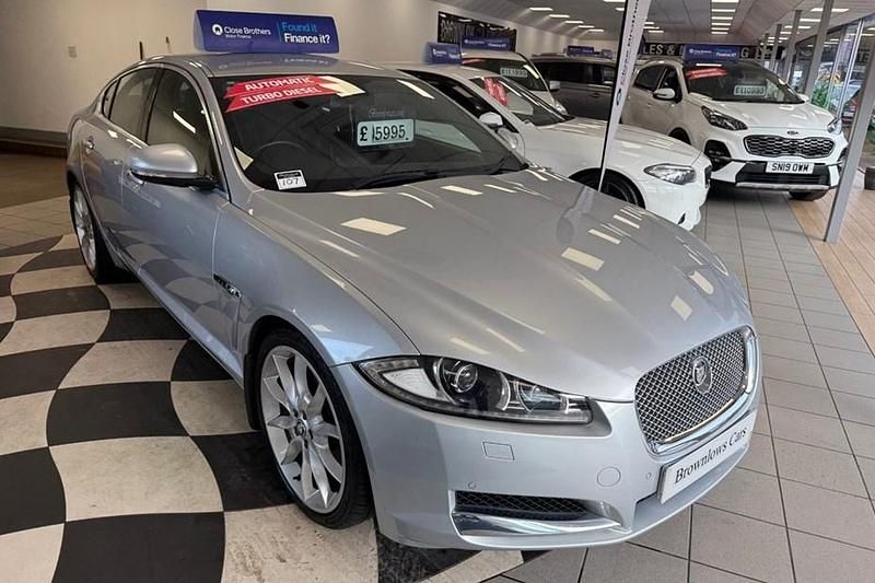 Silver Used 2012 Jaguar XF Premium Luxury Sedan | £5,995 (A bit pricey) - Image 1/1
