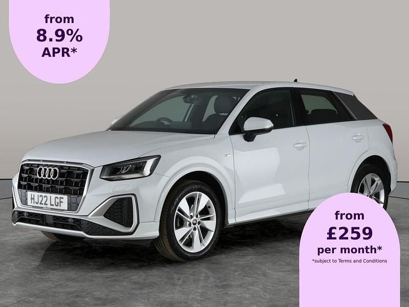 White Used 2022 Audi Q2 S-Line SUV | £18,817 (Good price) - Image 1/1