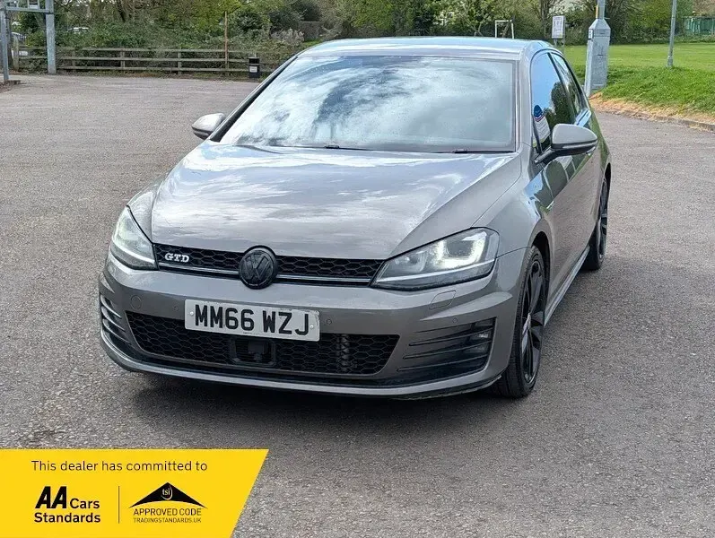 Used VW Golf VII GTD 184 HP (135 kW) 2017 Grey Hatchback
