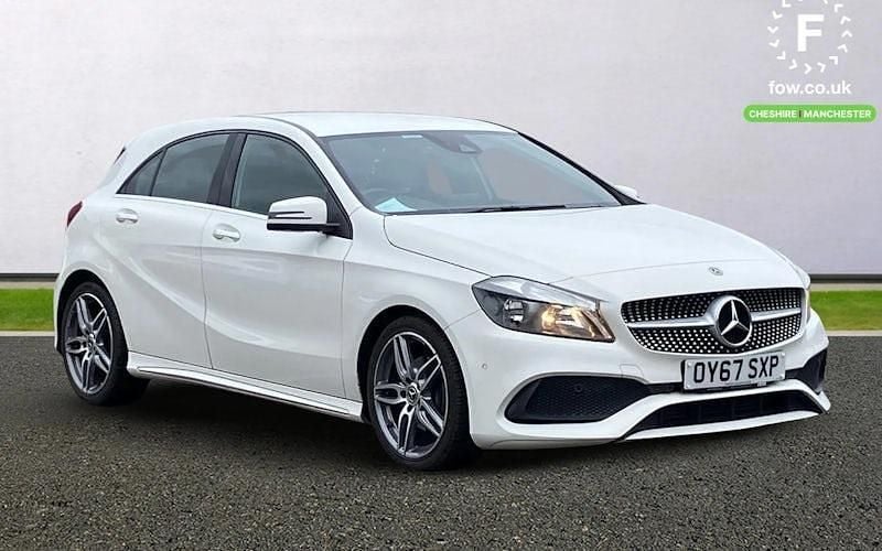 White Used 2017 Mercedes A180 Executive Hatchback | £11,799 (Fair price) - Image 1/3