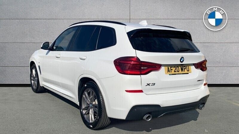 Used BMW X3 M Sport 190 HP (139 kW) 2020 White SUV